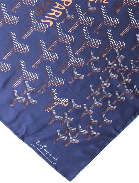 goyard scarf jacket|goyard silk scarf.